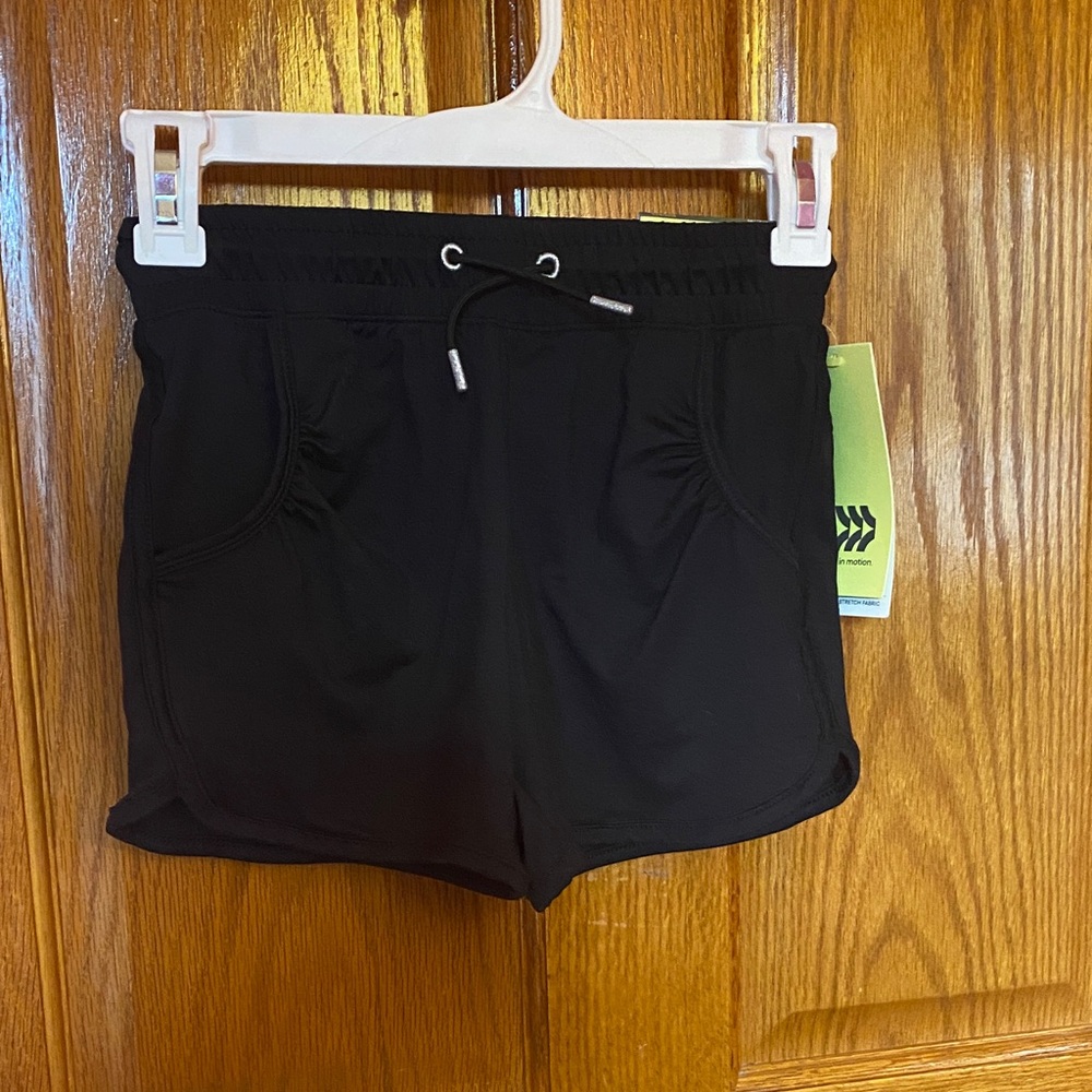 All in Motion Kids Black Drawstring Shorts